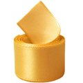 Papilion Papilion R07430538066050YD 1.5 in. Single-Face Satin Ribbon 50 Yards - Yellow Gold R07430538066050YD